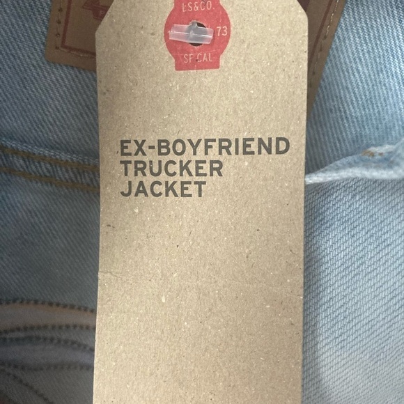 Limited Edition Levi’s Art Class Ex-boyfriend Trucker Jacket NWT S - Picture 8 of 11